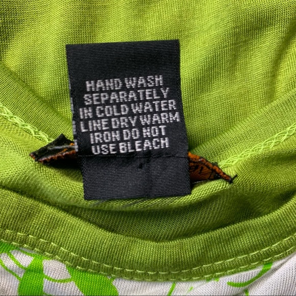 RISING INTERNATIONAL Tie Dye Ruffles Spaghetti Straps Boho Hippie Dress XXL - Picture 7 of 7